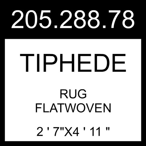 Ikea tiphede rug - rug, flatwoven