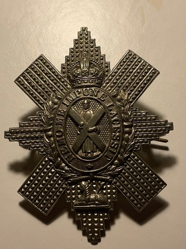 Black watch cap badge - cap, –