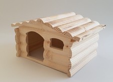 Solid Rat Wooden House Rodents
