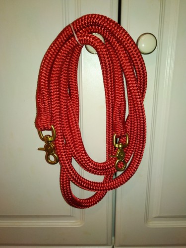 Red yacht rope - yacht, rein