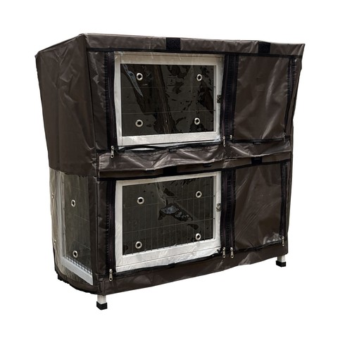 Deluxe rabbit hutch waterproof - rabbit,
