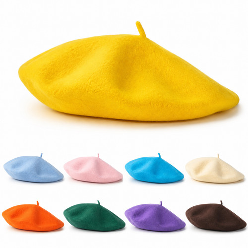 Ladies unisex french beret - ladies,