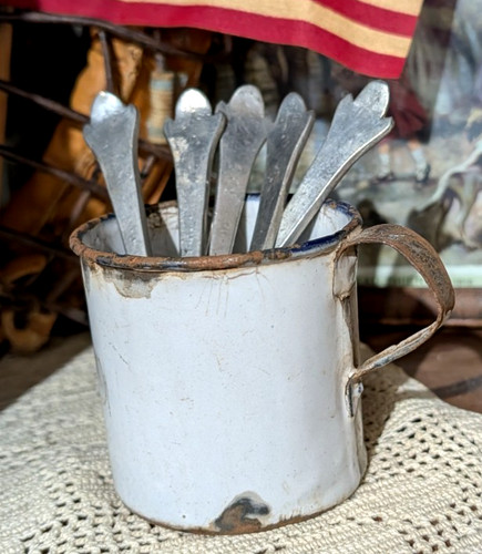Antique set dog - set,