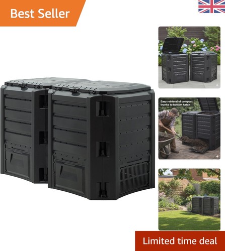 Outdoor 800l compost bin - compost,