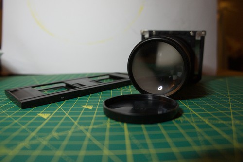 Polaroid slide duplicator with - duplicator,
