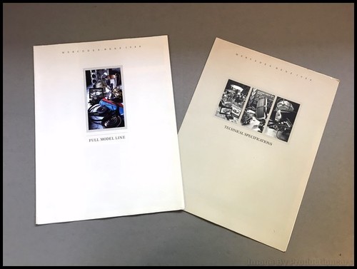 1988 mercedes benz brochure - 1988,