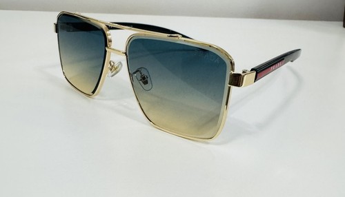 Prada sunglasses gold frame - prada,