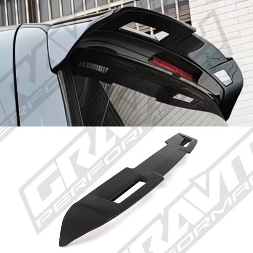 Rear spoiler lip - spoiler, black