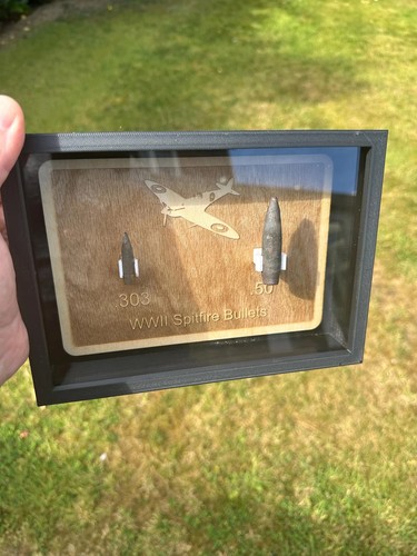 Wwii spitfire bullet tips - spitfire,