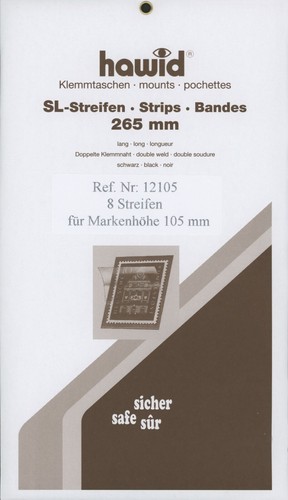 Hawid stamp mounts 265x105mm - 265x105mm,