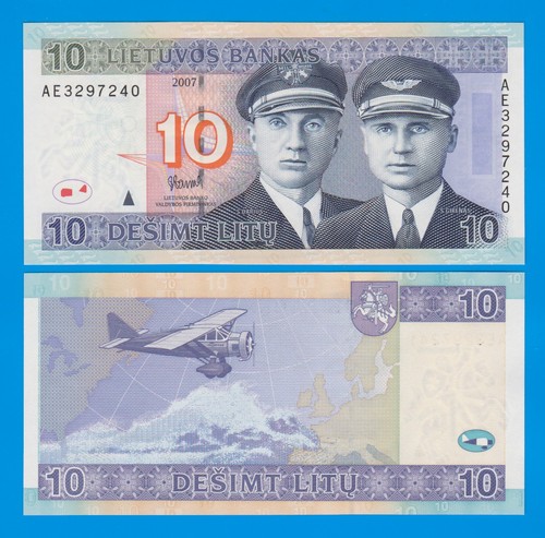 Lithuania litu 68 2007 - 10, litu,