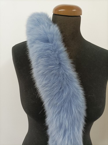 Real fox fur hood trim - real,