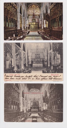 Manchester cathedral interior - manchester:,