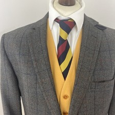 Moss 1851 Tweed Grey/Blue