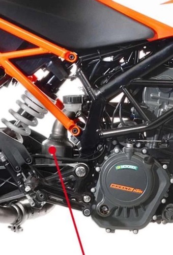 Ktm 390 decat pipe exhaust - 390,