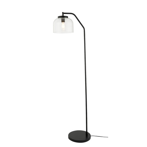 Matt black and - glass, 150cm