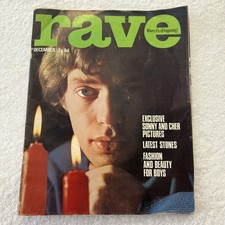 Rave Magazine December 1965 Yardbirds Rolling Stones Small Faces The Who Sandie
