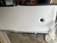 White Corian Shower Size Is