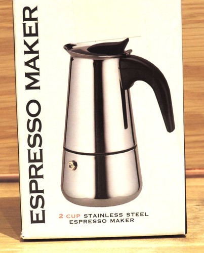 Stove top espresso maker - stove-top, cup