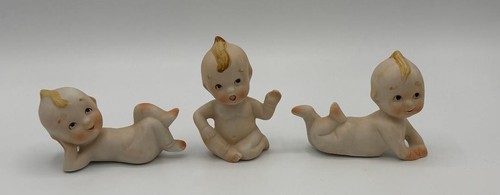 Lot vintage bisque kewpie - vintage,