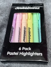 Scribblicious  x6 pastel