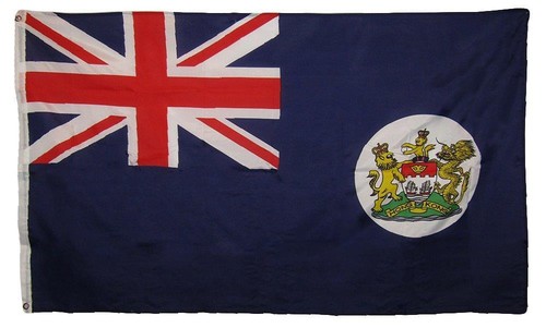 Old flag hong kong - of,
