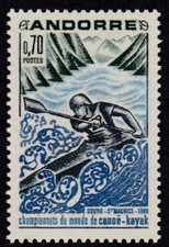 ANDORRA FR. #190 MNH