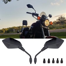 Pair motorcycle side mirrors - side,