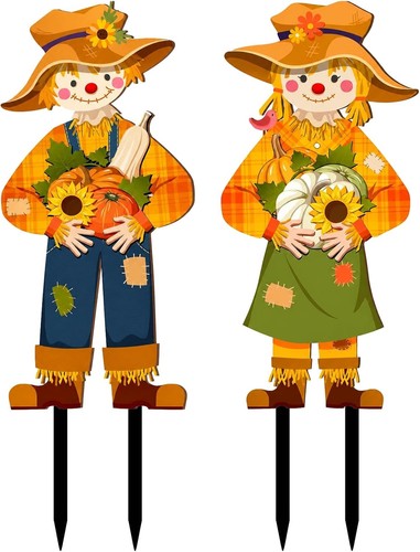2pcs halloween scarecrow - 2pcs,