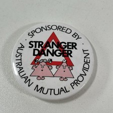 Rare Vintage Stranger Danger