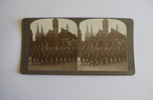 Ww1 stereoview no197 - ww1, british