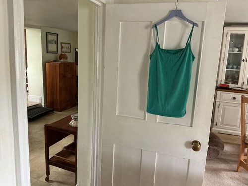 Ladies green camisole - ladies,