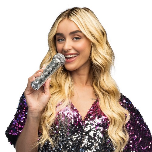 Disco glam microphone - disco,