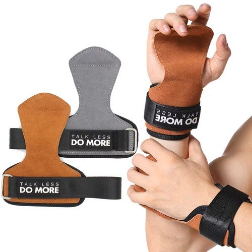 Cowhide gym grip gloves - cowhide,