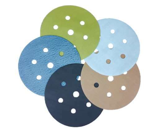 Microfilm sanding discs - discs, 6"