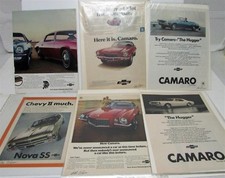 Chevrolet Camaro Nova SS Ads