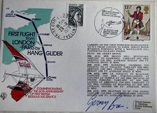 Hang Glider London - Paris 1979, signed