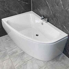 Cora Offset Corner Bath Left
