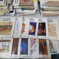 Scientific American Magazine Complete Year Issues Various Options  - B42