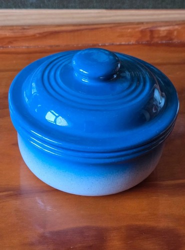 Vintage blue ombre - blue,