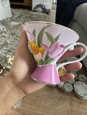 flowered detail the leonardo collection cup and saucer