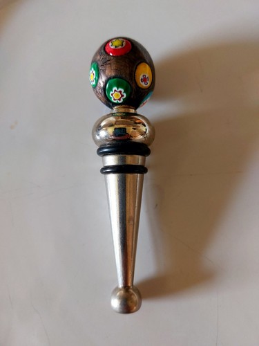 Murano bottle stopper - murano,