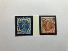 Queen victoria vermilion - queen, 1/2d