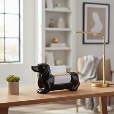 Artisan Porcelain Dachshund