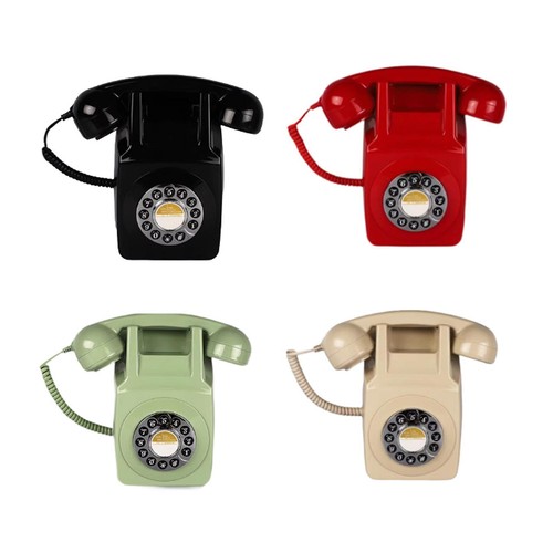 Retro landline phone wall - landline,