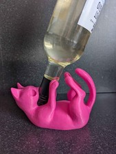 WINE BOTTLE DISPLAY HOLDER CAT