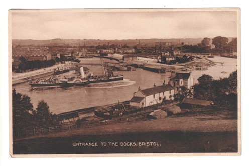 Bristol entrance to docks - -,