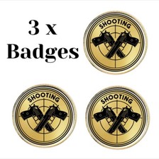 3 x Pistol Target Shooting