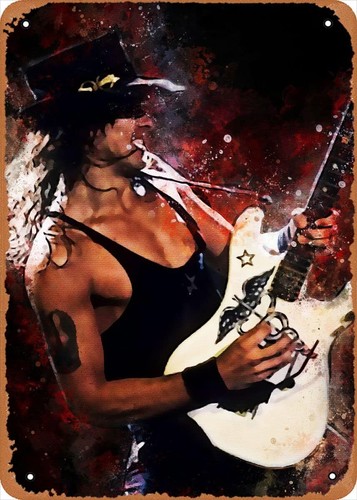 World richie sambora metal - world, tin