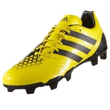 Adidas Incurza Yellow Firm Ground Rugby Boots 2015